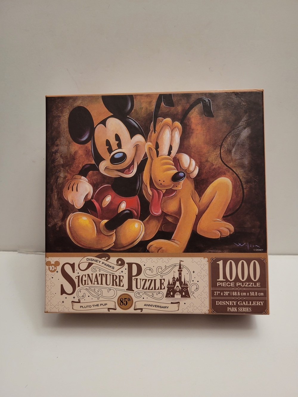 Disney Parks Mickey & Pluto Puzzle 1000 Pieces